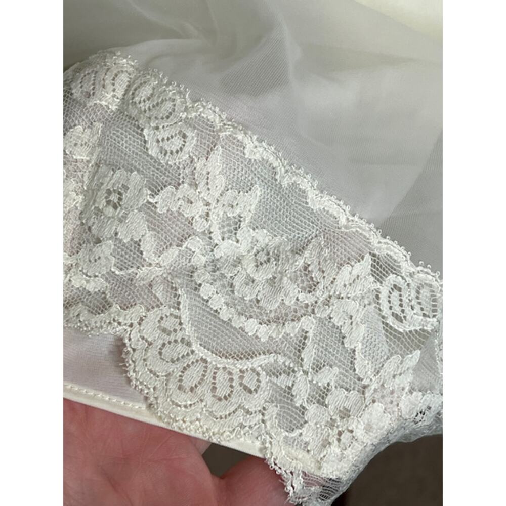nightgown sheer robe set lace romantic - Picture 7 of 16